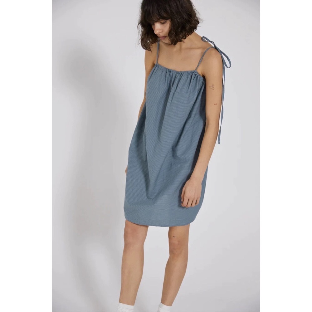 Deiji Studios Halter Mini Dress